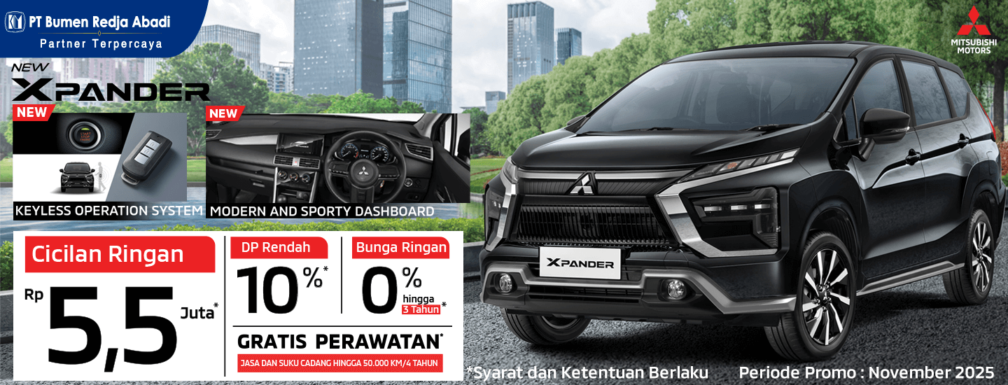 Promo New Xpander DP Rendah
